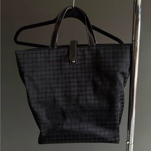 Kate Spade Black Textured Handbag